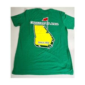 TGM Masters Golf Tee‎ Green Christmas Holiday L